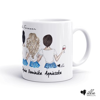 Kubek dla przyjaciółki lub siostry - 6 osób